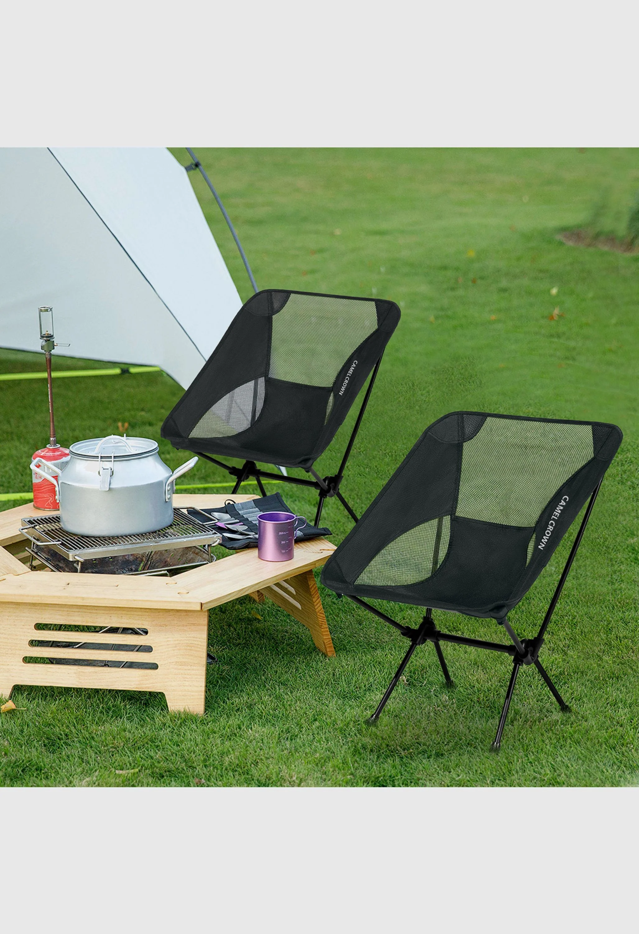 CAMEL CROWN Outdoor Lawn Hiking Beach Picnic Camping Chair - Image 6