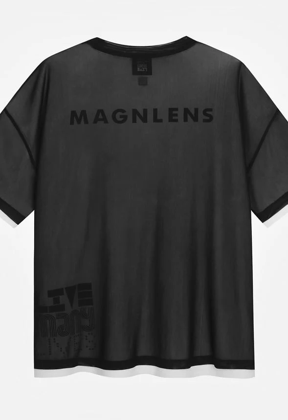 2-in-1 Double Mesh Boxy Tee - Image 6