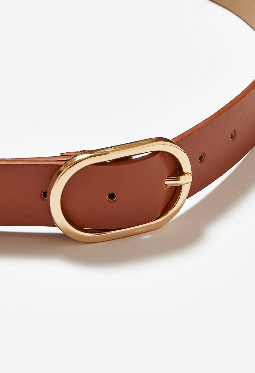 2-Pack Lena Ovale Buckle Jeans Belt - Image 4