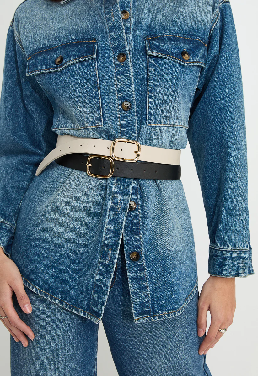2-Pack Meg Rectangle Jeans Belts - Image 6
