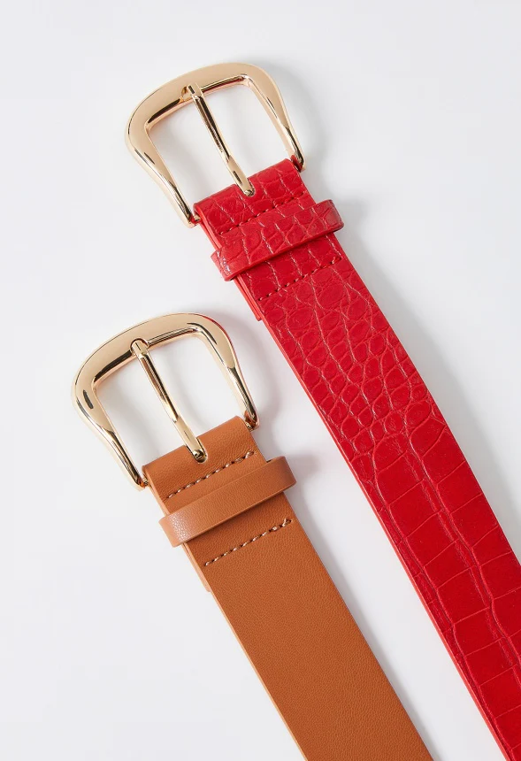 2-Pack Modern Belt - Image 3