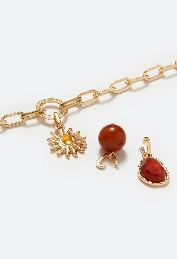 3-Pack Jaye Of Interchangeable Sun And Brown Charms Pack - Image 3