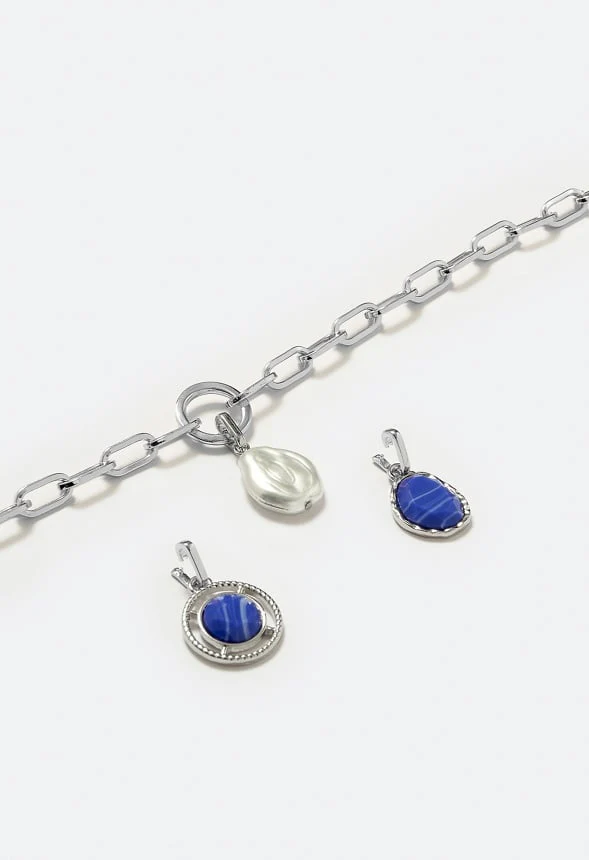 3-Pack Joy Of Interchangeable Pearl And Blue Charms Pack - Image 3