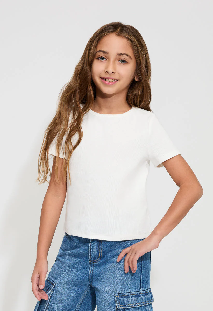 3-Pack Ribbed Baby Tee - Image 3