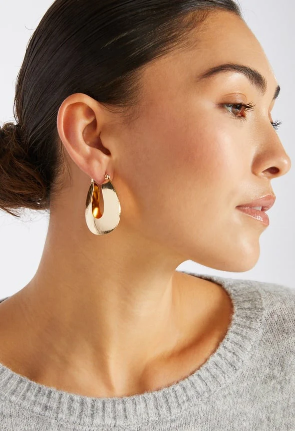 3-Pairs Holly Of Grad Hoop Earrings Pack - Image 2