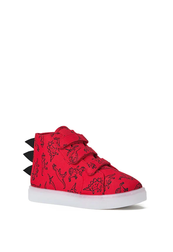 3D Dino Light Up High Top Sneaker - Image 2