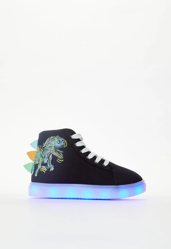 3D Spike Dino Light Up High Top - Image 5