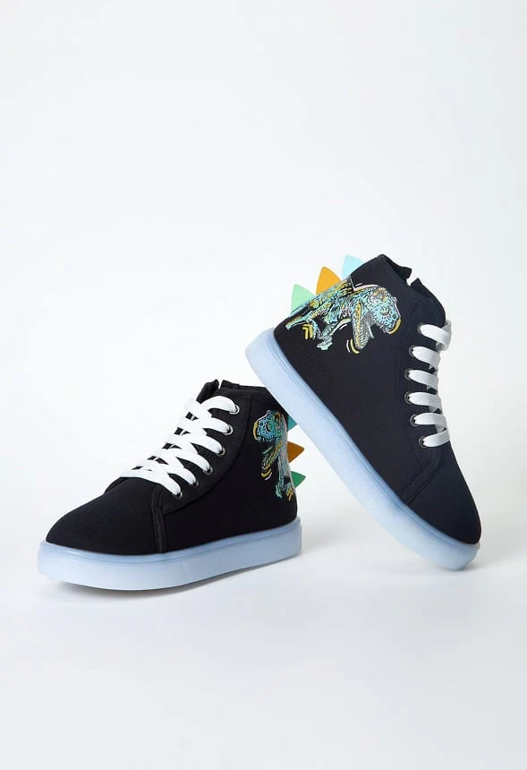 3D Spike Dino Light Up High Top - Image 7
