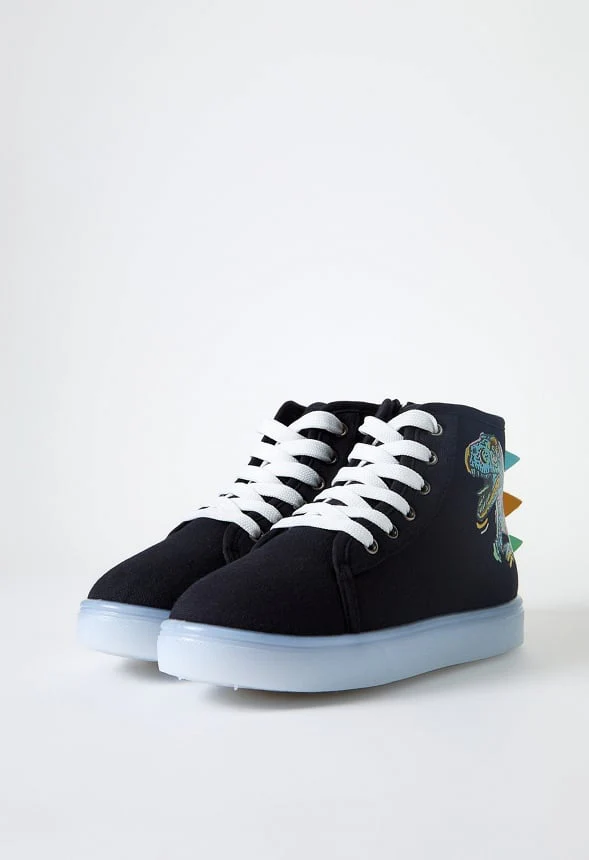 3D Spike Dino Light Up High Top - Image 8