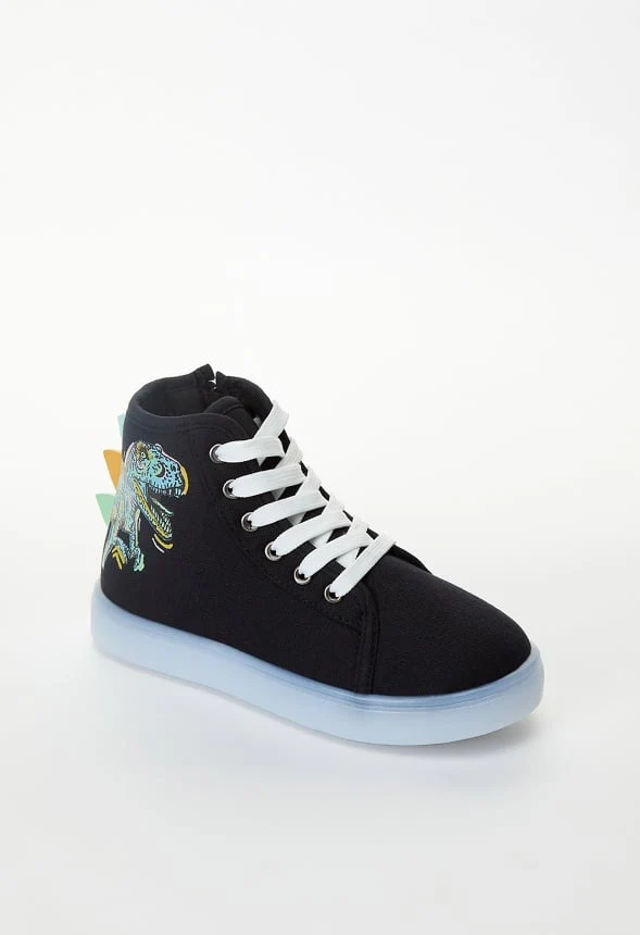 3D Spike Dino Light Up High Top - Image 9
