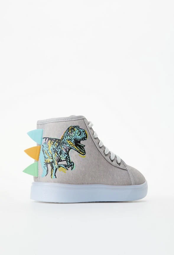 3D Spike Dino Light Up High Top - Image 6
