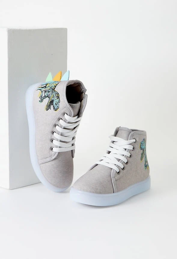 3D Spike Dino Light Up High Top - Image 7