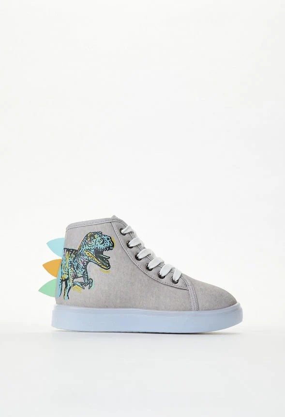 3D Spike Dino Light Up High Top - Image 8