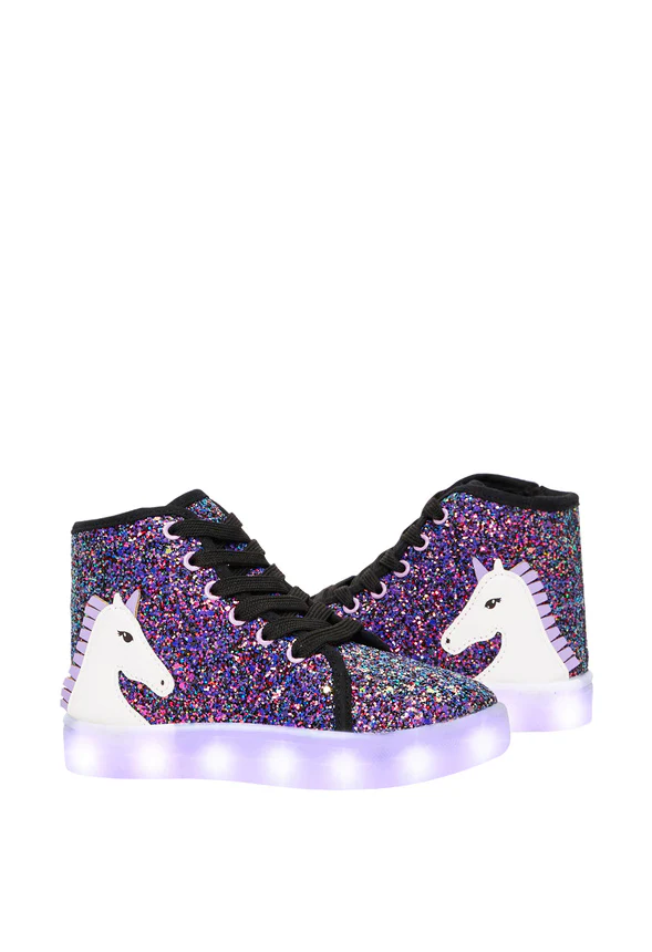 3D Unicorn High Top Light Up Sneaker - Image 6