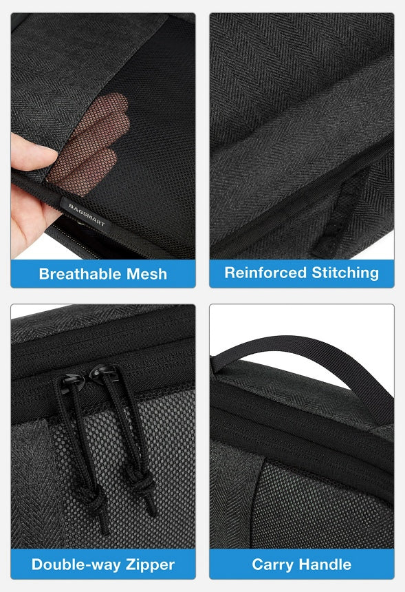 6-Piece Compression Travel Packing Cubes for Suitcase - Image 3