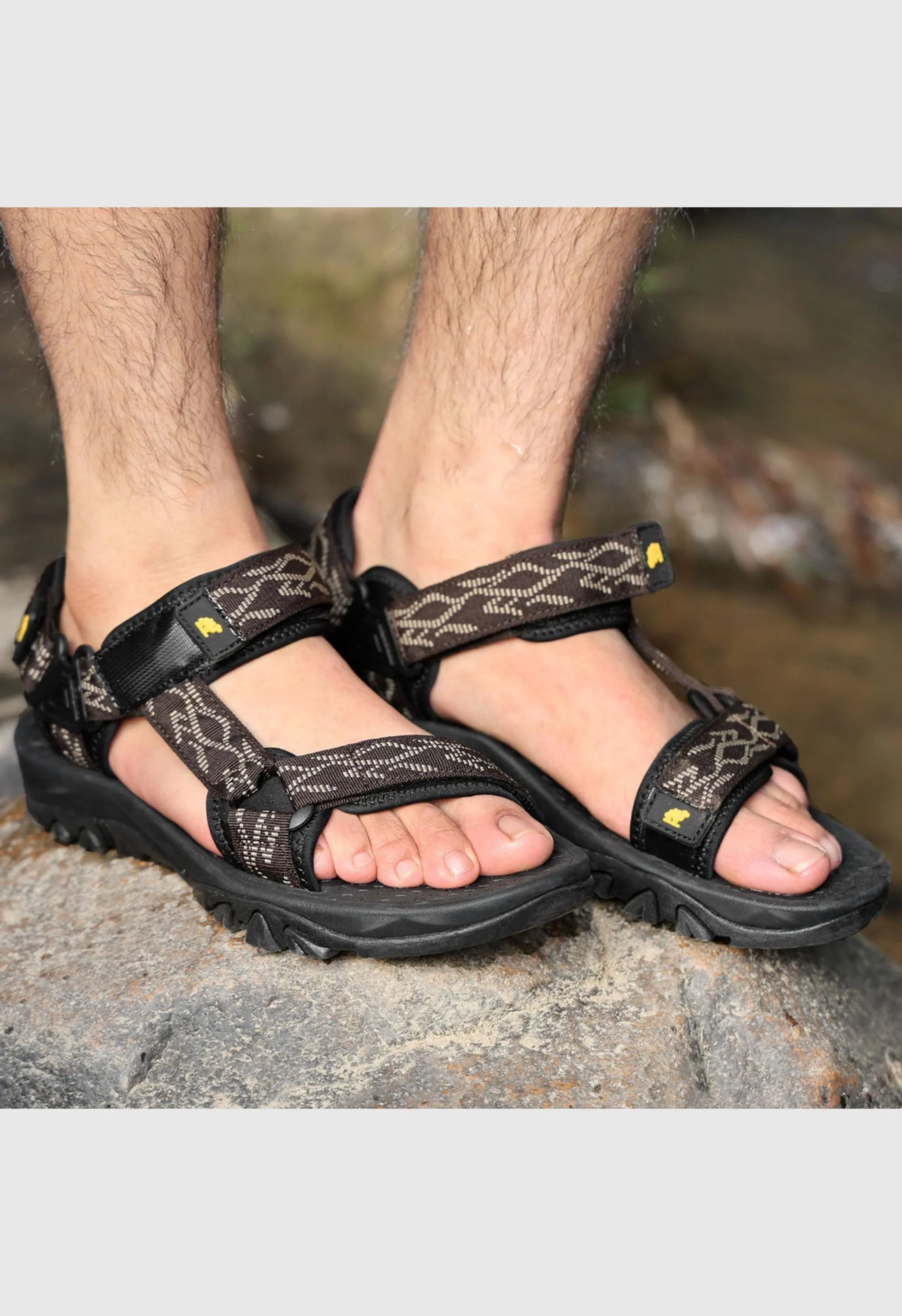 CAMEL CROWN Men's Summer Brown Sports Open Toe Outdoor Sandals - Image 7
