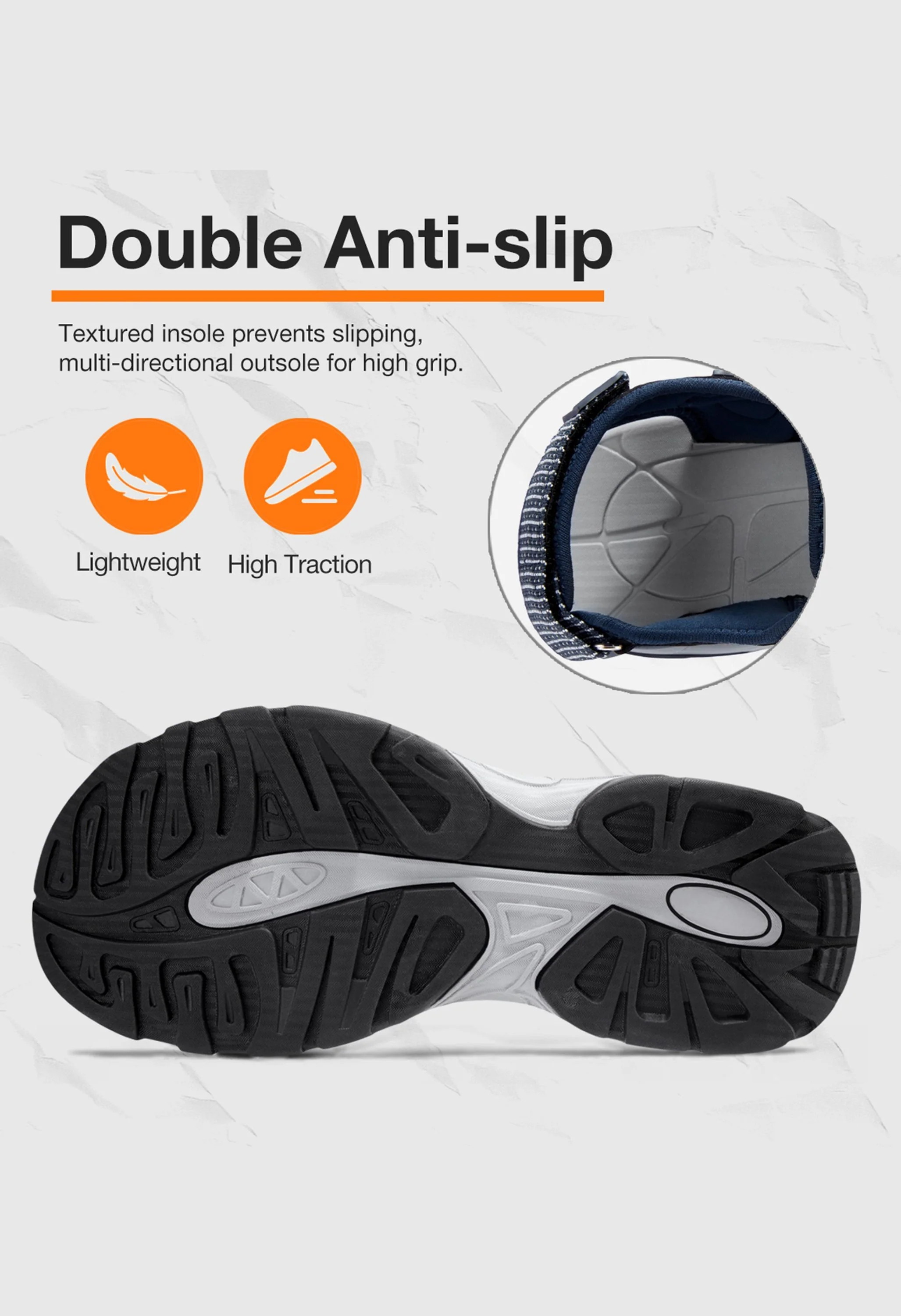 CAMEL CROWN Women's Summer Blue Sports Outdoor Sandals - Image 7