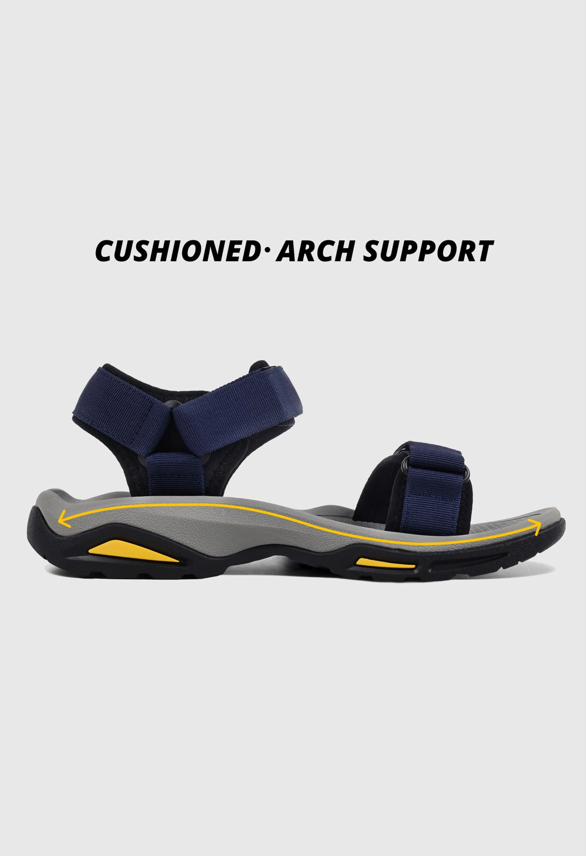 CAMEL CROWN Women's Summer Blue Sports Open Toe Outdoor Sandals - Image 3