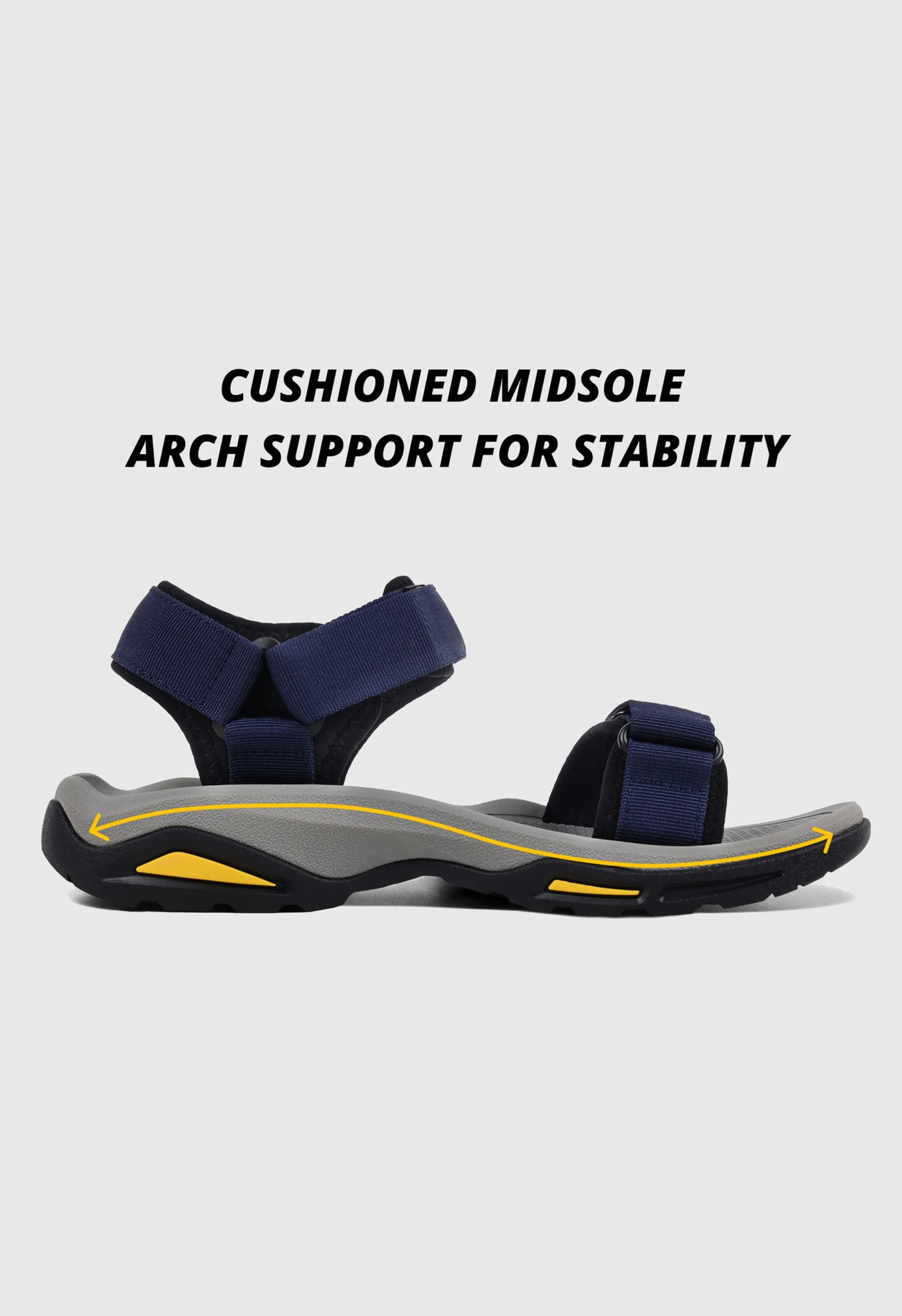 CAMEL CROWN Women's Summer Blue Sports Open Toe Outdoor Sandals - Image 6