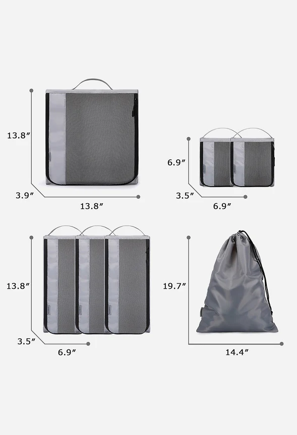 7 PCS Packing Cubes For Suitcases - Image 6