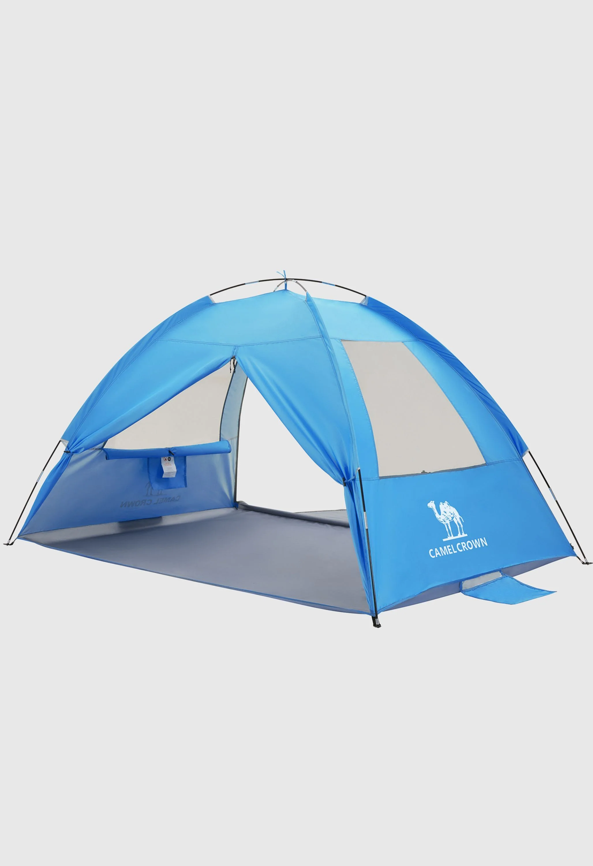 CAMEL CROWN  UPF 50+ Sun Shelter for 3 Person Lightweight Outdoor Adventures Beach Tent - Image 2