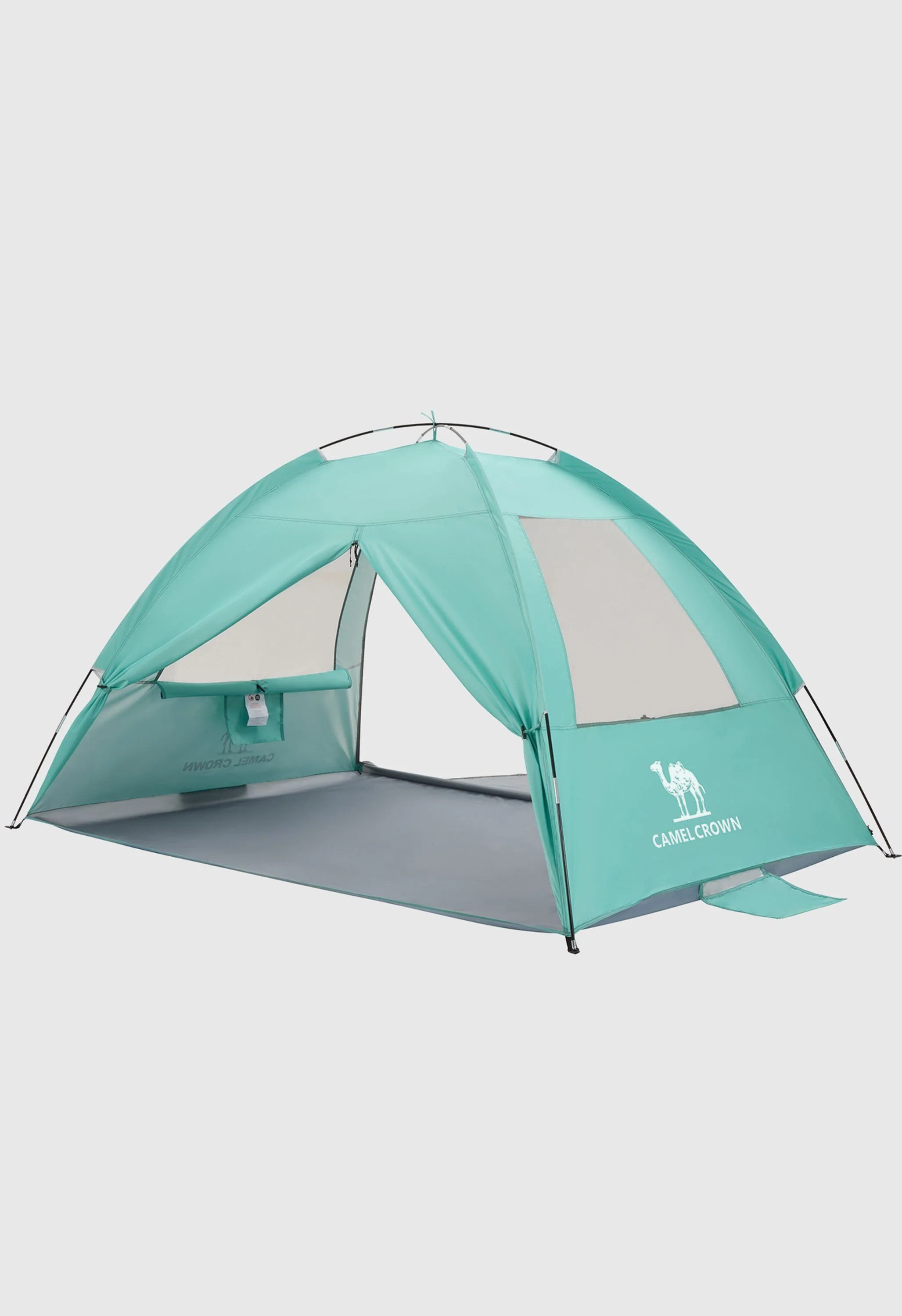 CAMEL CROWN  UPF 50+ Sun Shelter for 3 Person Lightweight Outdoor Adventures Beach Tent - Image 2