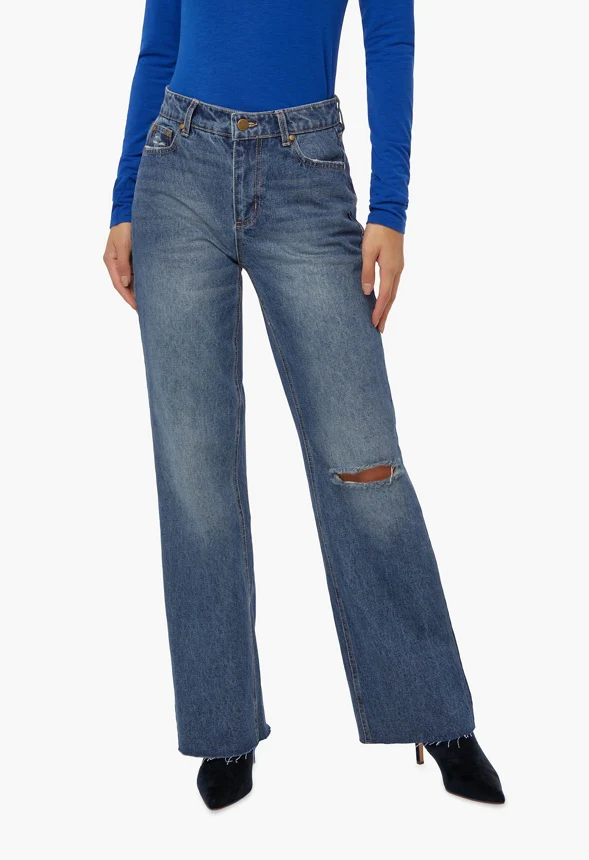 90's Straight Baggy Jeans - Image 2