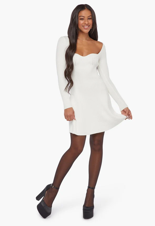 Sweater Mini Dress - Image 2