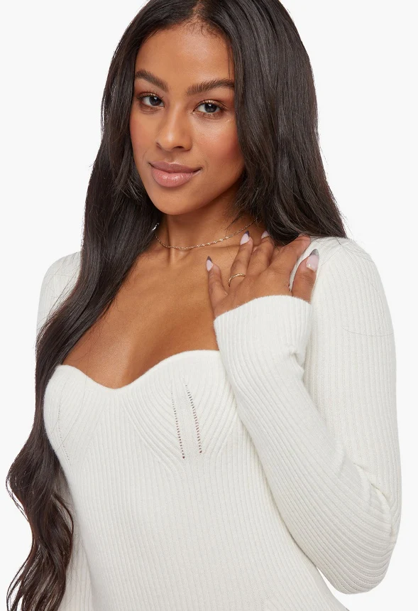 Sweater Mini Dress - Image 4