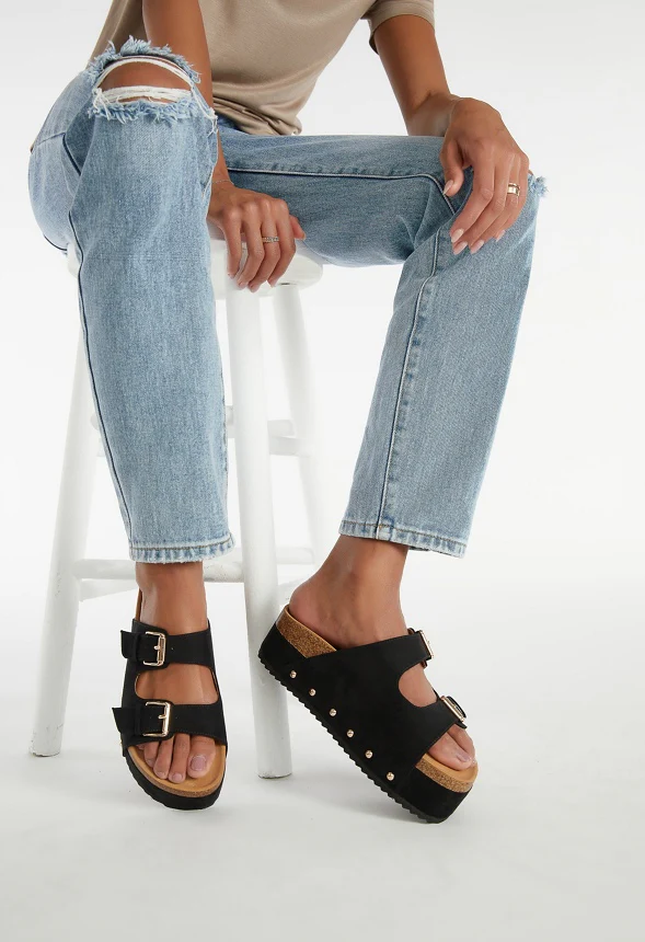 Abbie Platform Slide Sandal - Image 8