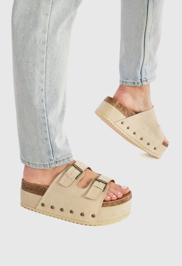 Abbie Platform Slide Sandal - Image 7