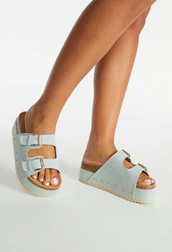 Abbie Platform Slide Sandal - Image 7