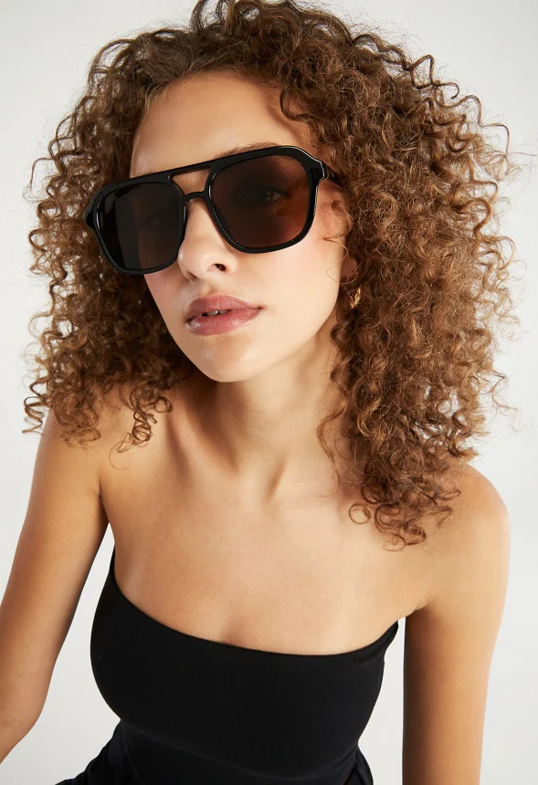 Acetate Aviator Sunglasses - Image 2