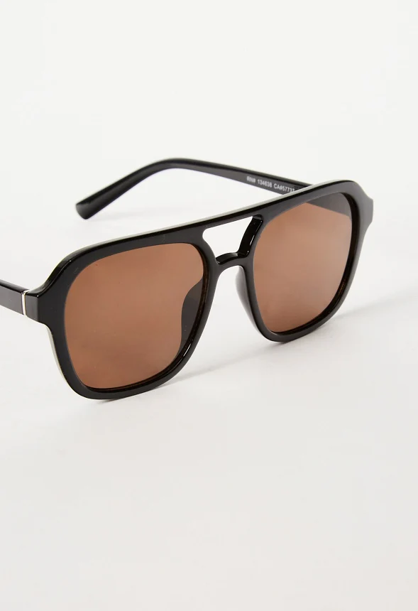 Acetate Aviator Sunglasses - Image 3