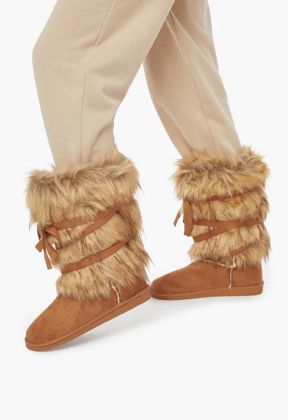 Addison Faux Fur Fuzzie - Image 5