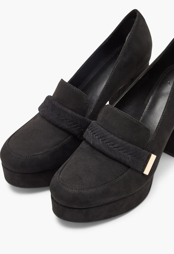 Adele Braided Loafer Platform Pump - Image 4