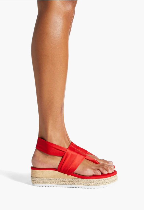 Ailya Espadrille Wedge Sandal - Image 3