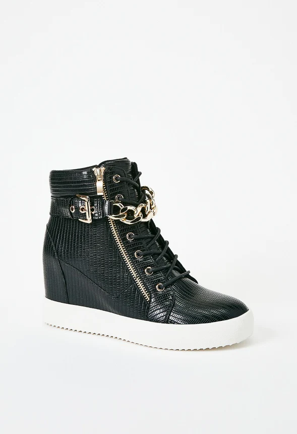 Aleale High Top Wedge Sneaker - Image 3