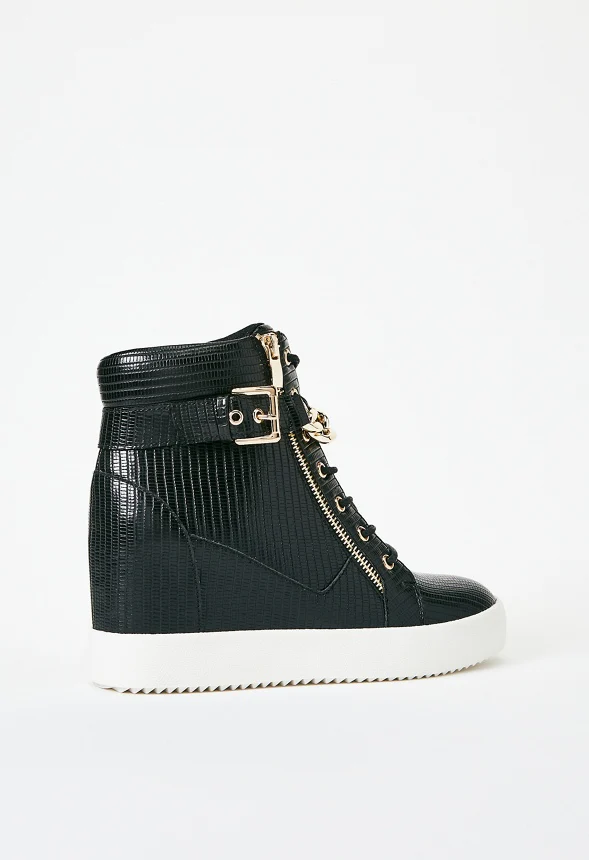 Aleale High Top Wedge Sneaker - Image 5