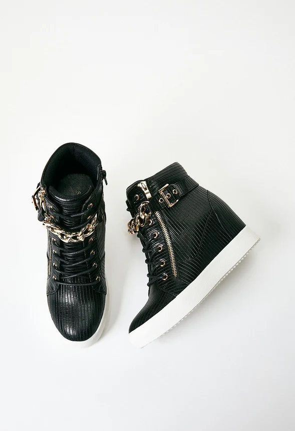 Aleale High Top Wedge Sneaker - Image 7