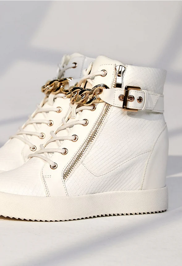 Aleale High Top Wedge Sneaker - Image 5