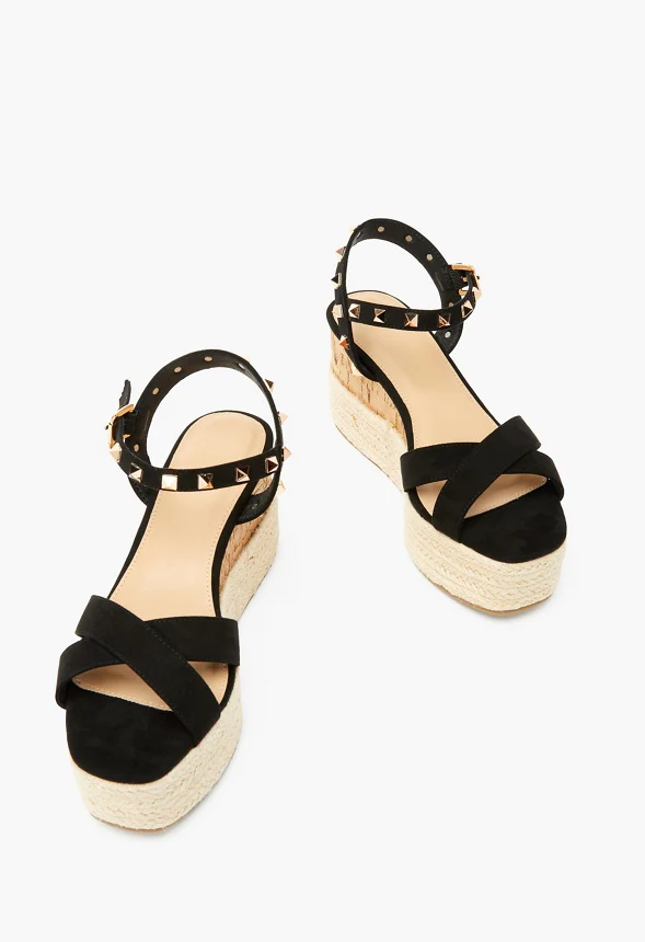 Alfina Flatform Wedge Sandal - Image 6