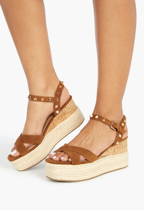 Alfina Flatform Wedge Sandal - Image 6