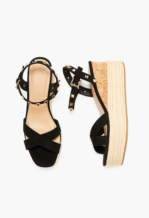 Alfina Flatform Wedge Sandal - Image 10