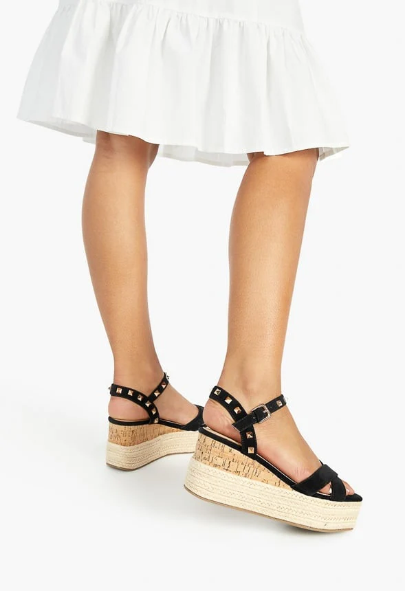 Alfina Flatform Wedge Sandal - Image 7