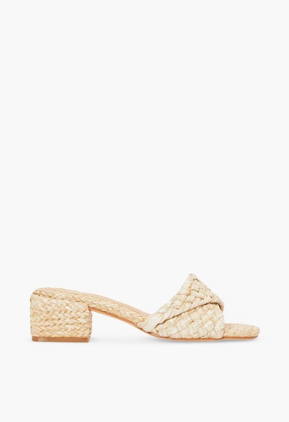 Alicia Jute Heeled Sandal - Image 3