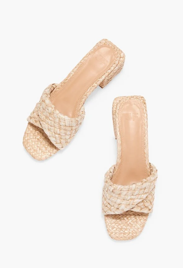 Alicia Jute Heeled Sandal - Image 6