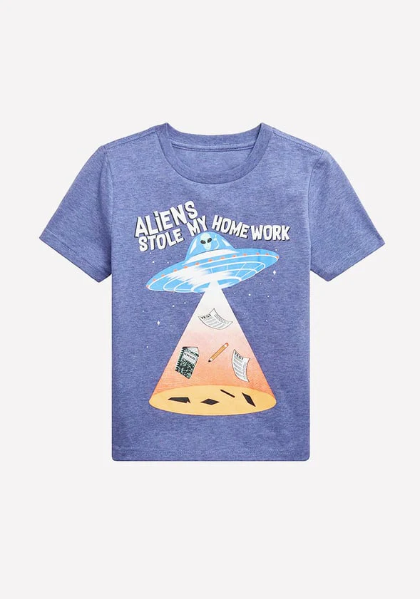 Alien Homework Tee - Image 2