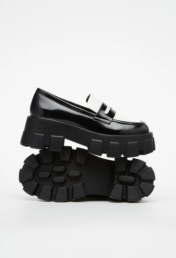 Alina Lug Sole Loafer - Image 7