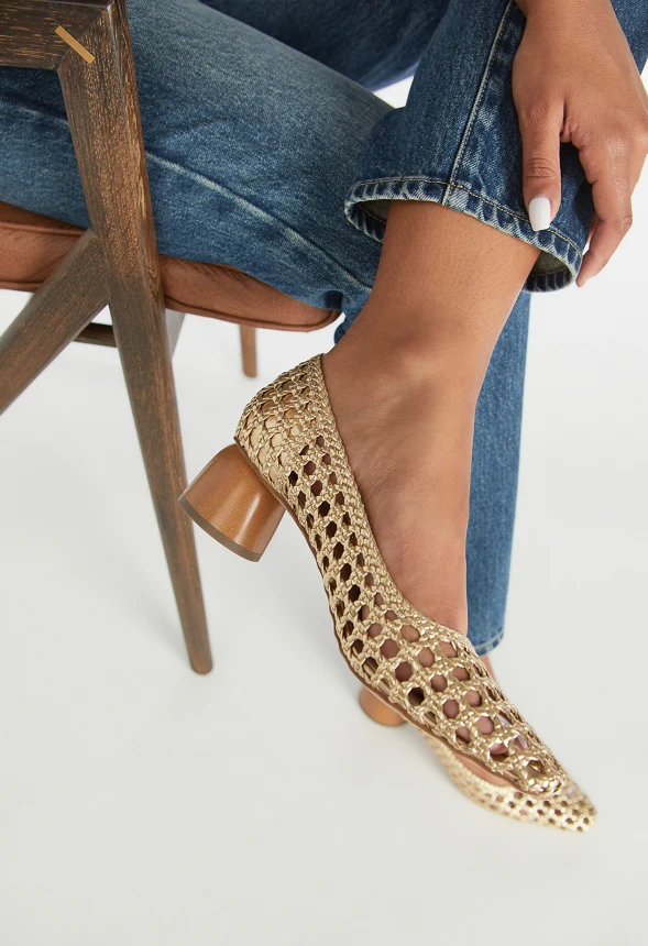 Allura Woven Pump - Image 2